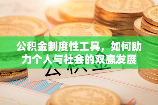 乌什公积金制度性工具，如何助力个人与社会的双赢发展