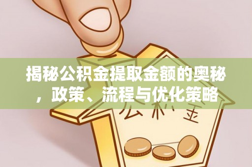 乌什揭秘公积金提取金额的奥秘，政策、流程与优化策略