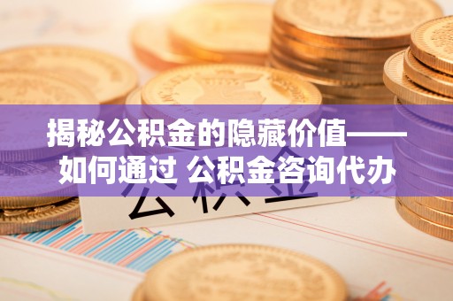 乌什揭秘公积金的隐藏价值——如何通过 公积金咨询代办提取 优化财富管理