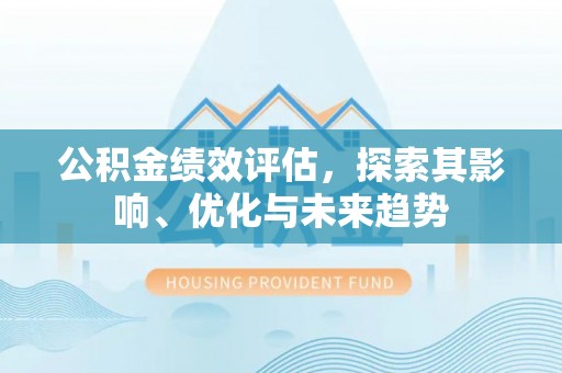 乌什公积金绩效评估，探索其影响、优化与未来趋势
