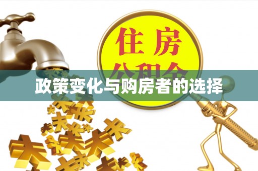 乌什政策变化与购房者的选择