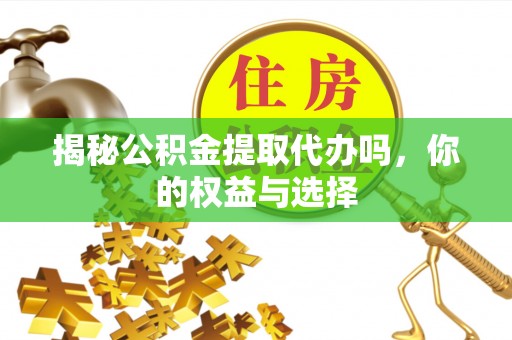 乌什揭秘公积金提取代办吗，你的权益与选择