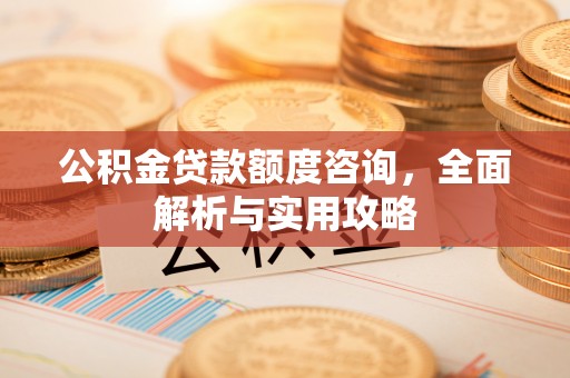 乌什公积金贷款额度咨询，全面解析与实用攻略