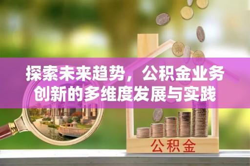 乌什探索未来趋势，公积金业务创新的多维度发展与实践