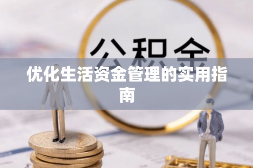 乌什优化生活资金管理的实用指南
