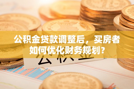 乌什公积金贷款调整后，买房者如何优化财务规划？