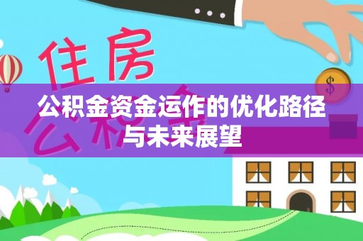 乌什公积金资金运作的优化路径与未来展望