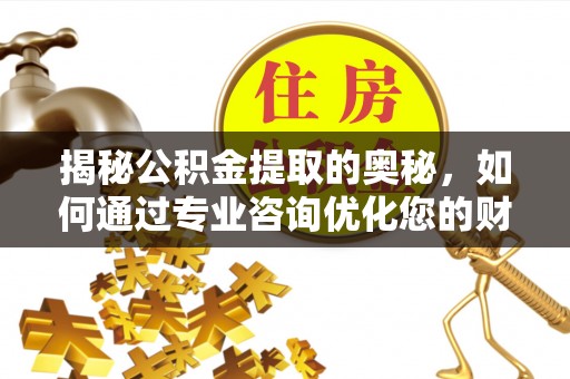 乌什揭秘公积金提取的奥秘，如何通过专业咨询优化您的财务规划