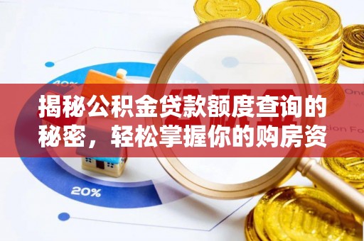 乌什揭秘公积金贷款额度查询的秘密，轻松掌握你的购房资金