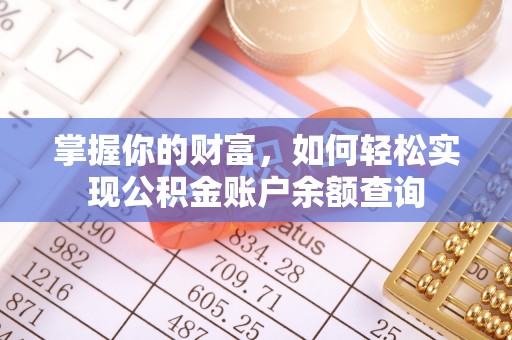 乌什掌握你的财富，如何轻松实现公积金账户余额查询