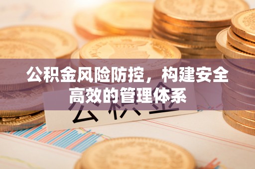 乌什公积金风险防控，构建安全高效的管理体系