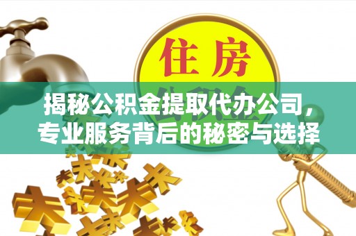乌什揭秘公积金提取代办公司，专业服务背后的秘密与选择指南