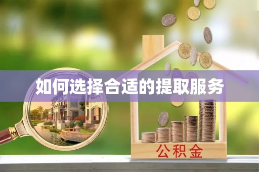 乌什如何选择合适的提取服务